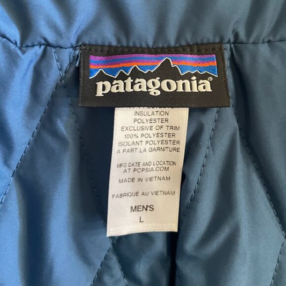 Mens Insulated Patagonia Vest Size L - Picture 3 of 3